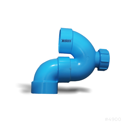[4900] Pvc P-Trap 3"