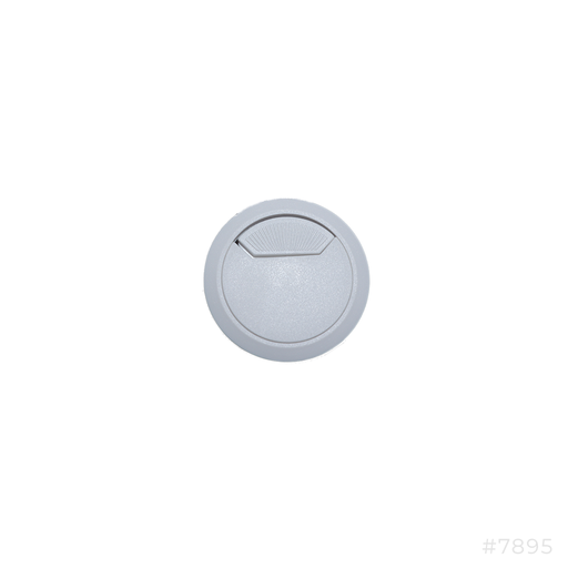 [7895] Counter Cap 60mm White