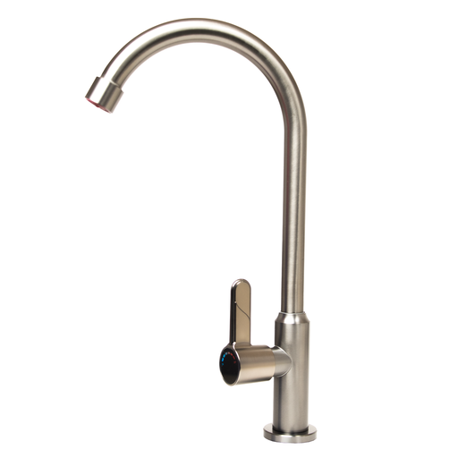 [27476] Oulvour Sink Pillar Tap Sink Mount CP Grey