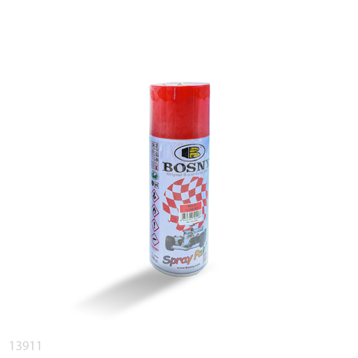 [13911] Spray Paint Bosny Acrylic No. 06 Silver Red 