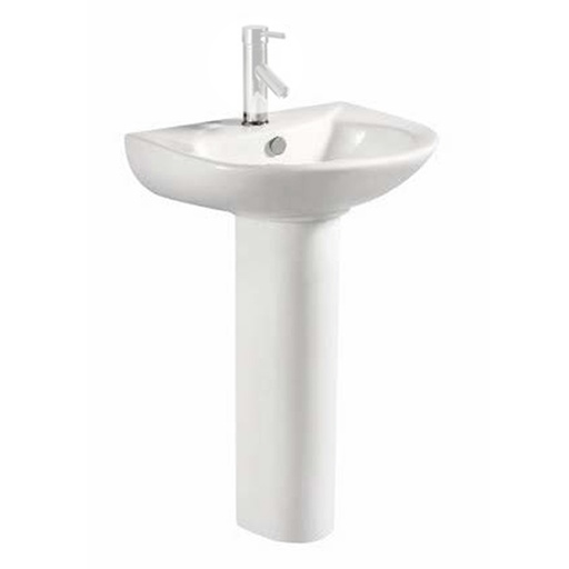 [16144] Basin with Pedestal JC0007 515x450x800mm