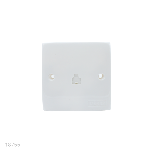 [18755] Telephone Socket Outlet 1G 2K-111 Mand