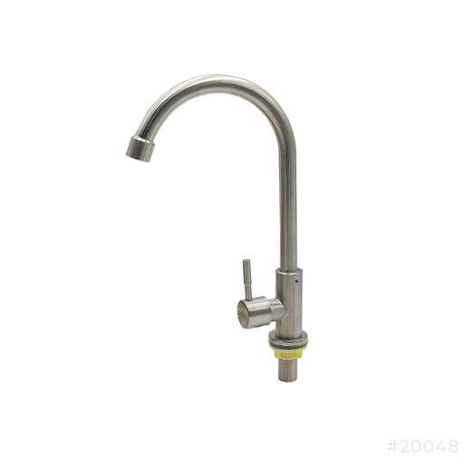 [20048] Sink Faucet Tap Cold 304SS Pillar Type