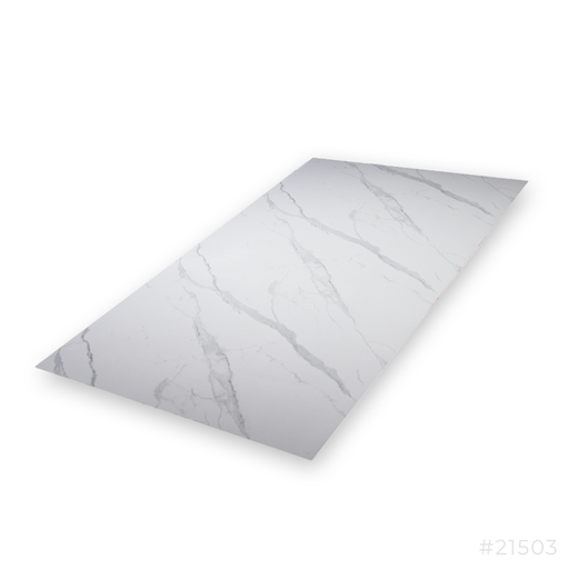 [21503] Pvc Wall Decorative Design Sheet 1220x2800 - 3mm White