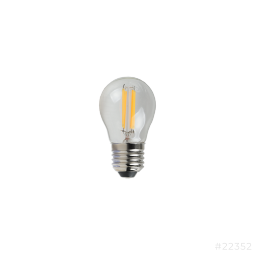 [22352] Led Filament Bulb G45 E27-4W W/White  