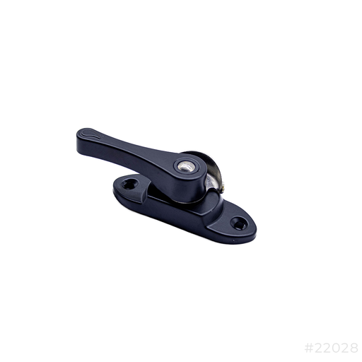 [22028] Aluminum Window Crescent Handle Black 360°