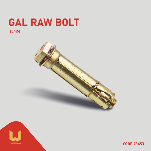 [23653] GI Rawl Bolt 12mm