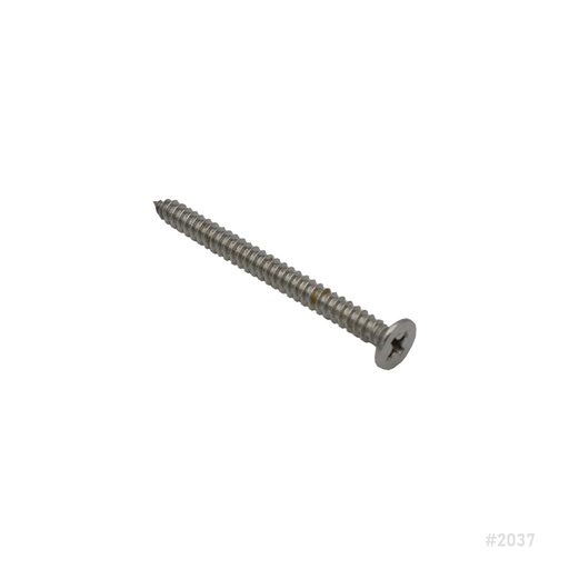 [2037] Self Tapping Screw SS CSK #8x2"