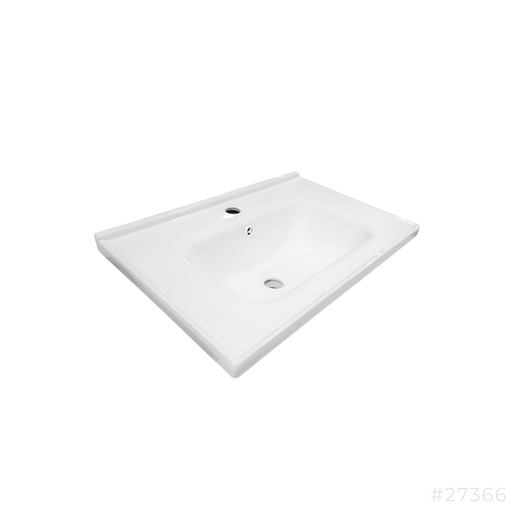[27366] Ceramic Wash Basin 600x400x140mm 6040